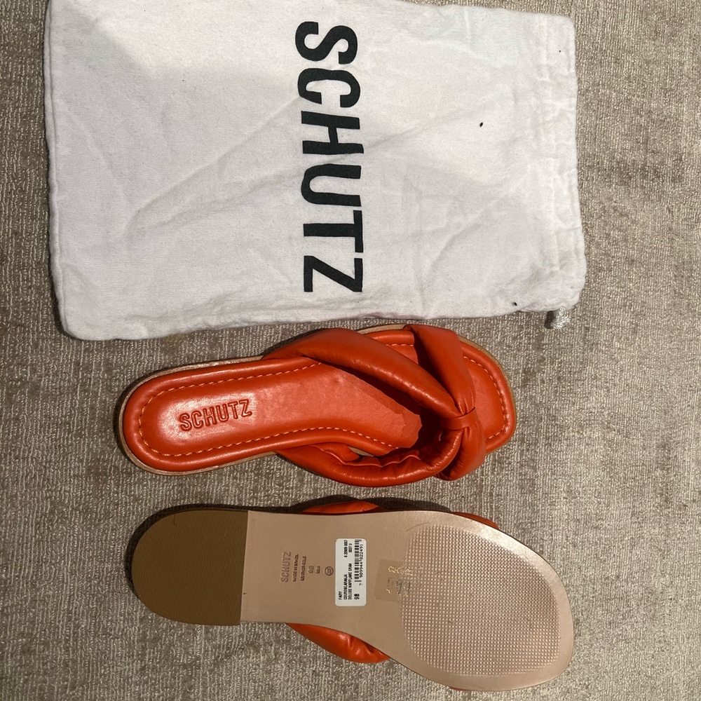 Brand new   Schutz sandals with dust bag